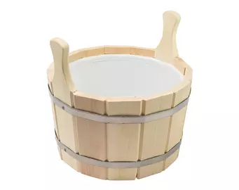Шайка 12л. с пласт. вставкой (ПЛ-14)