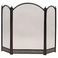 Экран каминный C03325BK (3 секции, 66х85см, черный)-1