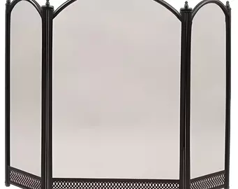 Экран каминный C03325BK (3 секции, 66х85см, черный)