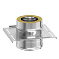 Площадка монтажная Нерж+Нерж (AISI 430/0,8мм), 300*300мм (200х300)-2