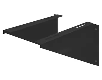 Консоль опорная BLACK (AISI 439) 350х350мм