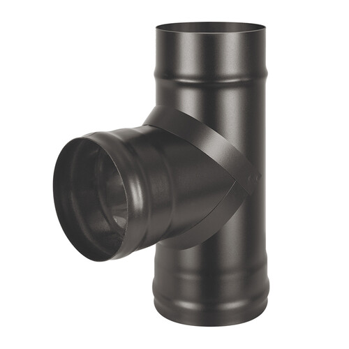 Тройник BLACK (AISI 430/0,5мм) 90* (115)-1
