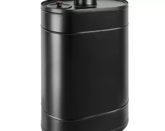 Бак BLACK на трубе 80л д.115 (Овальный) (AISI 439)