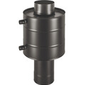 Теплообменник BLACK  6л на трубе д.115 штамп. (AISI 439)-1