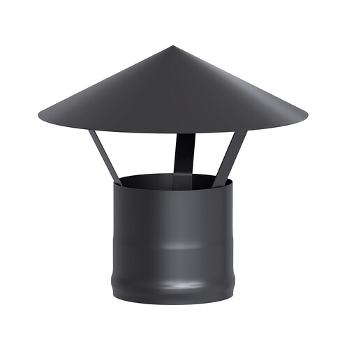 Зонт BLACK (AISI 430/0,5мм) (115)-3