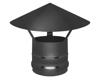 Зонт BLACK (AISI 430/0,5мм) (115)