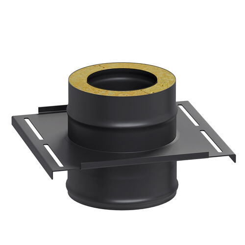 Площадка монтажная BLACK (AISI 430/0,8мм), 300*300мм (115х200)-3