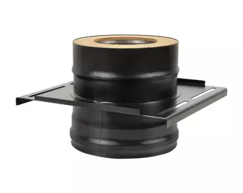 Площадка монтажная BLACK (AISI 430/0,8мм), 300*300мм (115х200)
