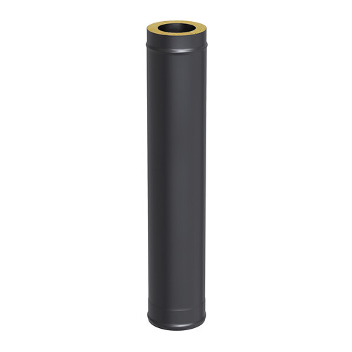 Сэндвич-труба BLACK (AISI 430/0,8мм), L-1м (150x250)-3