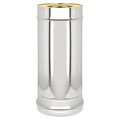 Сэндвич-труба Нерж+Нерж (AISI 430/0,8мм) , L-0,25м (150х250)-1