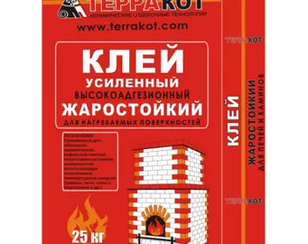 Клей усиленный "Терракот" жаростойкий,  5 кг