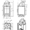 Каминная топка ASTON «Вертикаль»-3