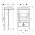 Печь-камин EVEREST F7-4