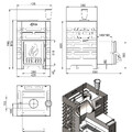 Печь для бани ASTON 12 INOX-8