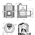 Чугунная печь для бани ЭТНА Стандарт 24 (ДТ-4С) Закрытая каменка-4