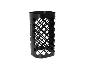 Сетка для камней на трубу "РОМБ" BLACK, L-450