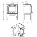 Печь отопительная Везувий В8 (224)-2