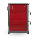 MBS Печь OLYMP PLUS DARK RED/L-4