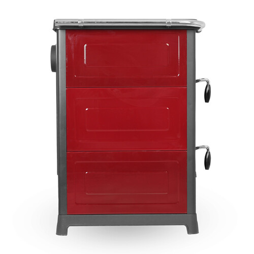 MBS Печь OLYMP PLUS DARK RED/L-4