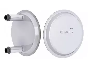 Теплообменник Ермак, универсальный, 1л, нерж.сталь (AISI 430/1,0мм), круглый