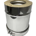 Дымоход Craft утепленный нержавеющий (316/0,8/304/0,5) ф250/350 L=0,25м по воде-1