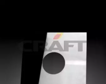 Разделка Craft потолочная декоративная нерж. (430/1,0 мм), 600*600, с отв. ф210