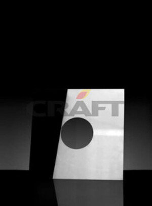 Разделка Craft потолочная декоративная нерж. (430/1,0 мм), 600*600, с отв. ф210-1