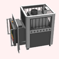 Печь для бани Термофор ДоброПар Эксперт Carbon 26 Плазма закр.каменка антрацит-2