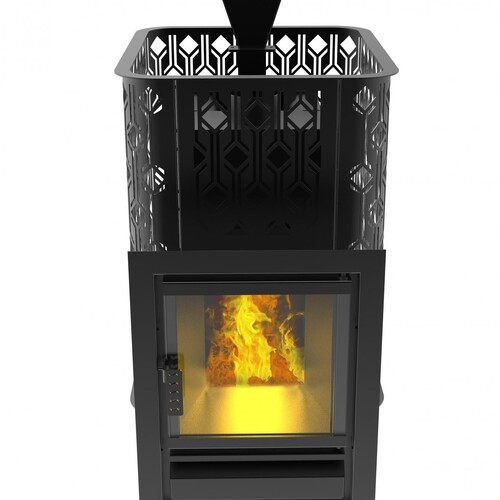 Печь для бани Black Stove Varna 26 (закр. каменка) AISI 430-3