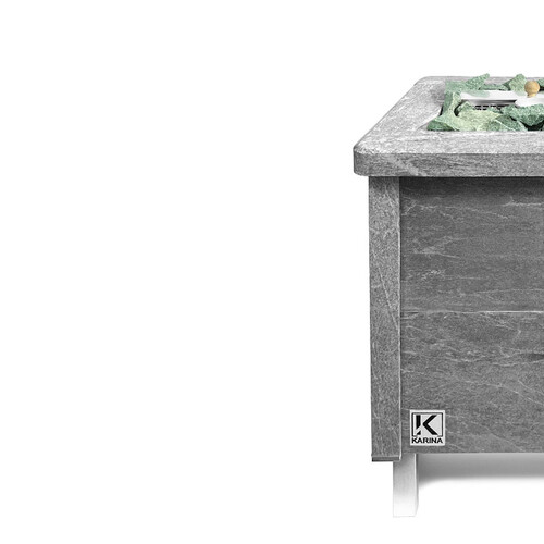 Печь для бани электрическая KARINA Quadro 12 Талькохлорит, выносной пульт-1