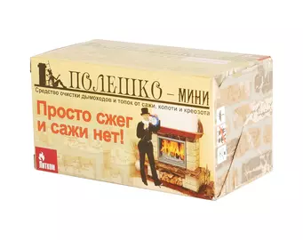 Полено чистки дымохода "ПОЛЕШКО" МИНИ 0,47кг (LK)