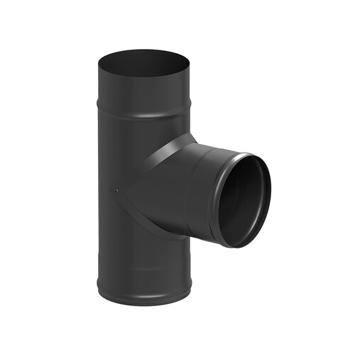 Тройник BLACK (AISI 430 1,0мм) 90* (200)-1