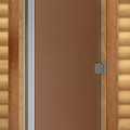 Дверь Престиж (бронза) 210х80 Банный Эксперт-1