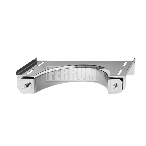 Хомут Феррум стеновой нерж.(AISI 430), ф160-2