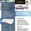 Плита IZOSIL серая (Силикат кальция) 1000х1220х30мм-5