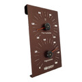 Термогигрометр EVEREST, алюминий DARK BROWN (TG-30)-2