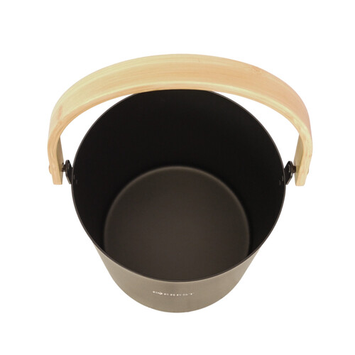 Ведро EVEREST 5л, алюминий BLACK (TG-44)-4