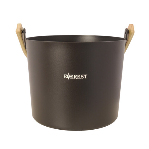 Ведро EVEREST 5л, алюминий BLACK (TG-44)-1