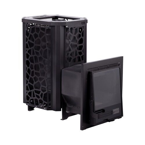 Печь для бани Сталь-Мастер HARD 20L Саванна Панорама-1