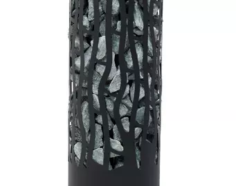 Электрическая каменка BORN RAIN BLACK R90E 9 кВТ, для сауны и бани с выносным управлением