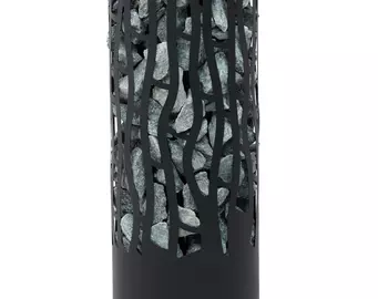 Электрическая каменка BORN RAIN BLACK PLUS R90 9 кВТ со встроенным управлением, для сауны и бани
