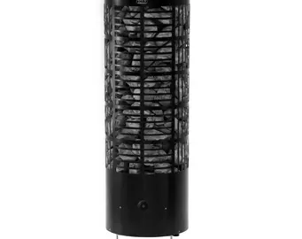 Электрическая каменка BORN LINE BLACK PLUS O90 9 кВт, для сауны и бани со встроенным управлением