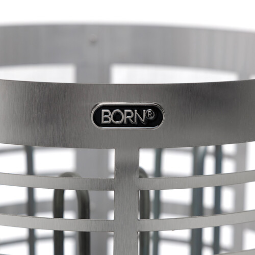 Электрическая каменка BORN LINE O70E 7 кВт, для сауны и бани с выносным управлением (матовый корпус)-4