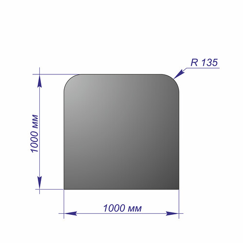 Лист напольный 1000*1000*1,5 R135 медь-2
