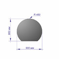 Лист напольный 900*800*1,5 R450 медь-2