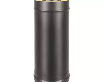 Сэндвич-труба BLACK (AISI 430 0,8мм)   д.150х250, L-0,25м