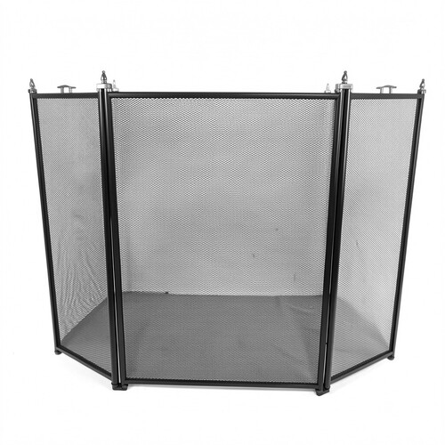 Экран каминный EVEREST FS202-B-B черный (61*96см)-4