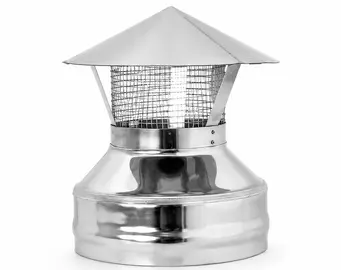 Оголовок с искрогасителем (430 0,5мм/0,5мм) д.120х200
