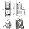 Печь для бани ASTON 24 НЕРЖ. (310) АКВА-4