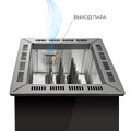 Электрокаменка EVEREST Черный Кристалл с парогенератором 4,5кВт (Black Crystal Steam S45)-9